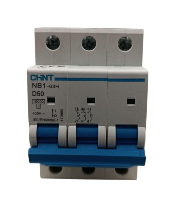 MAGNETOTERMICO CHINT NB1-63H D50 3P
