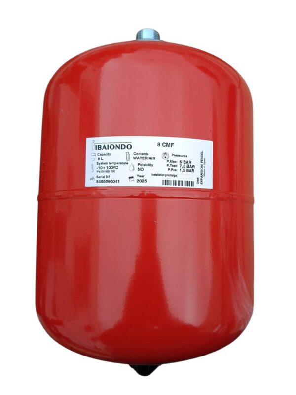 VASO EXPANSION IBAIONDO 8L ¾’’ 1B ESTANDAR