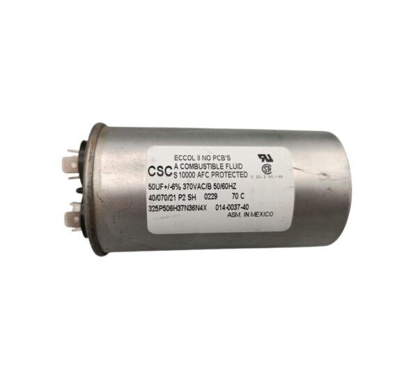 CONDENSADOR ECCOL 50uF 370VAC/B 50/60Hz